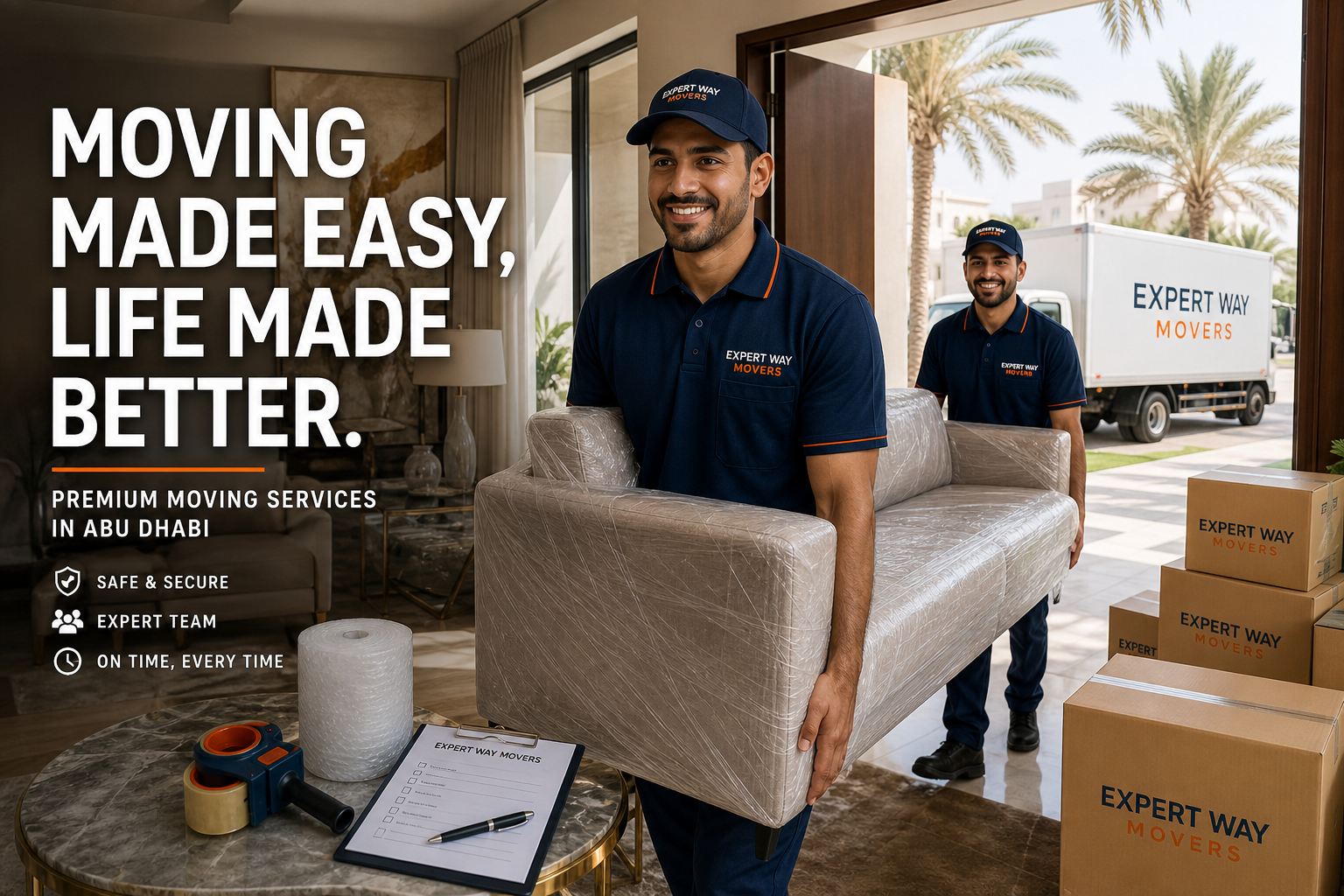 Why Expert Way Movers Is Among the Best Moving Companies in Abu Dhabi